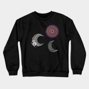 Mandala sticker pack Crewneck Sweatshirt